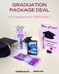 GRADUATION PACKAGE DEAL (All 5 included in bundle)
