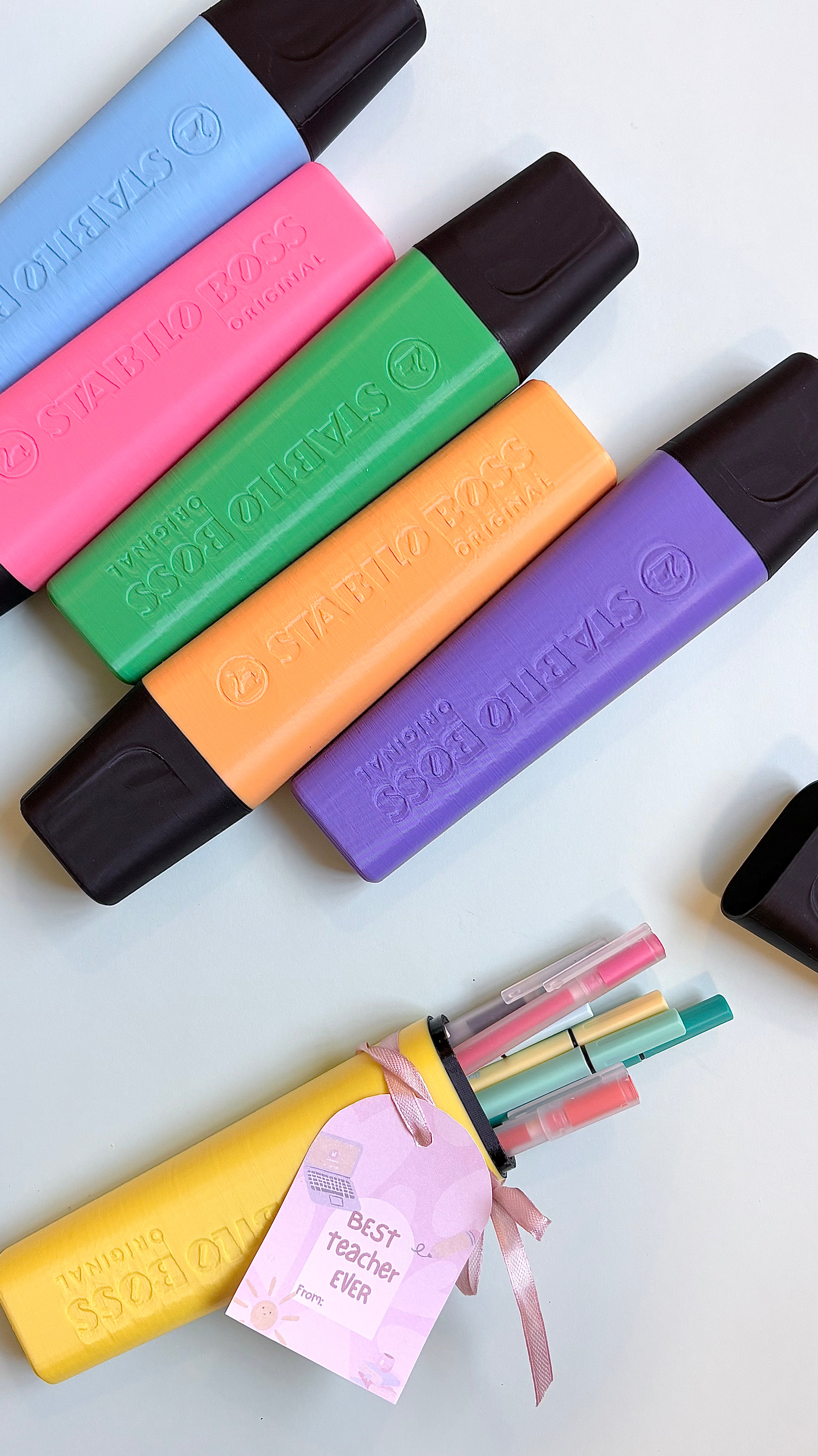 Highlighter Pencil Case - Teachers Day Gift