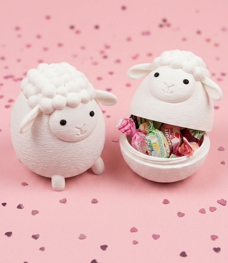 Sheep Box with Sweets