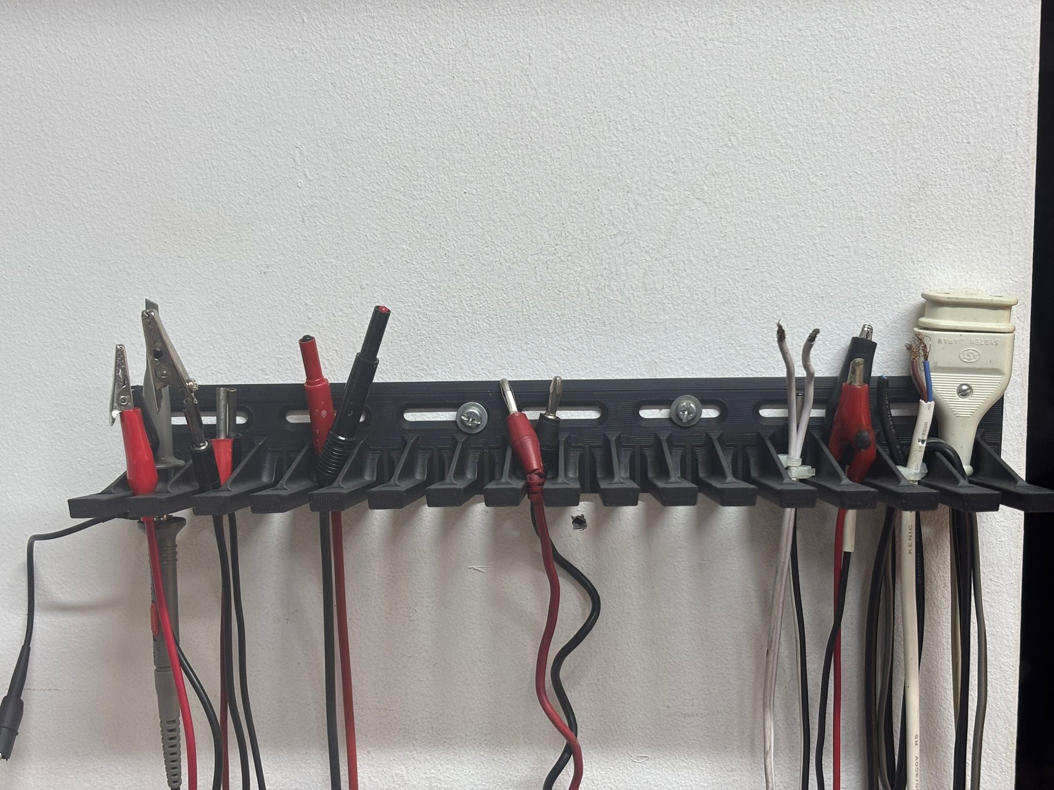 Wall Mount Cable Hanger / Organiser - Customizable