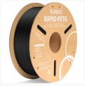 ELEGOO Rapid PETG Transparent - Black Filament - 1.75 mm 1KG - 3D Printer Filament 1KG Spool 3D Printing Materials