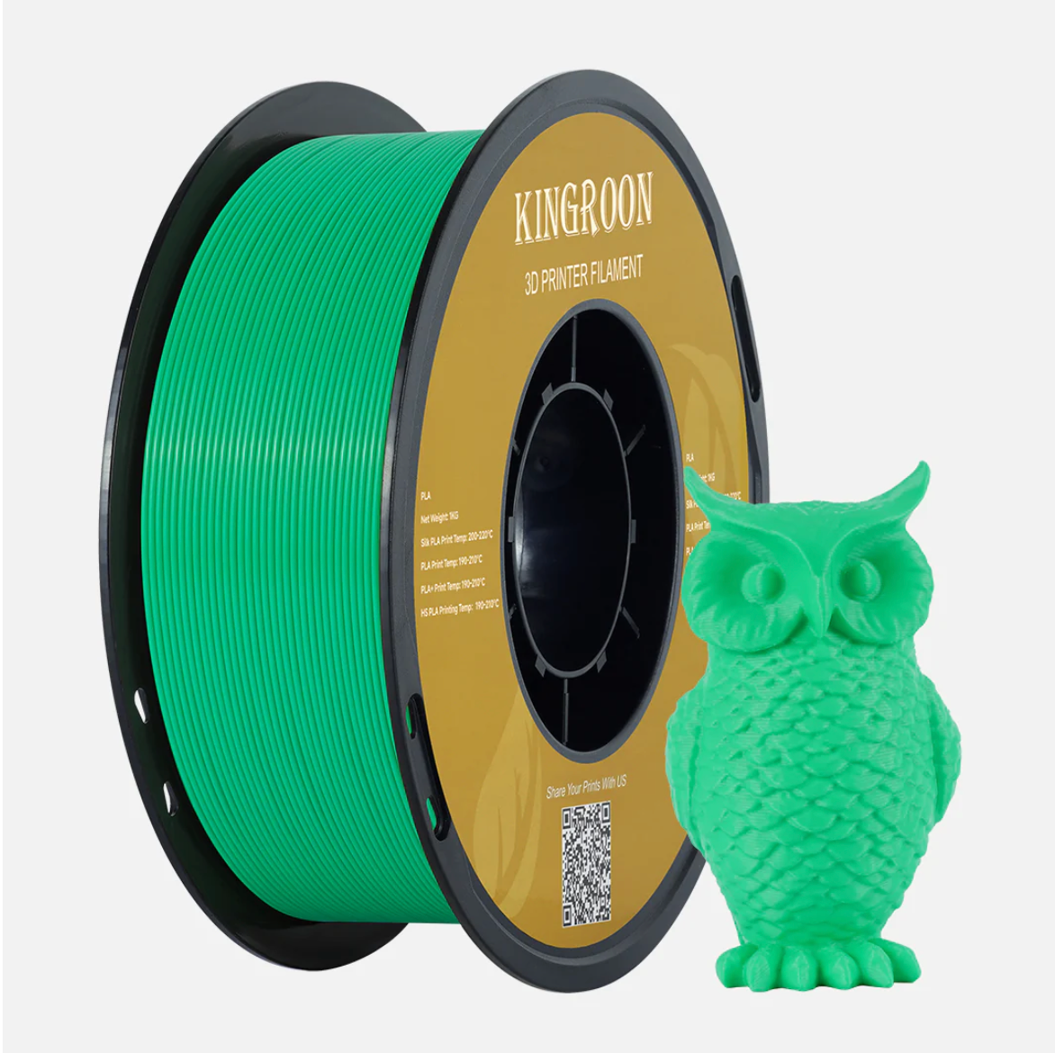 Kingroon PLA Multi Colours - 1.75 mm 1KG - 3D Printer Filament 1KG Spool 3D Printing Materials