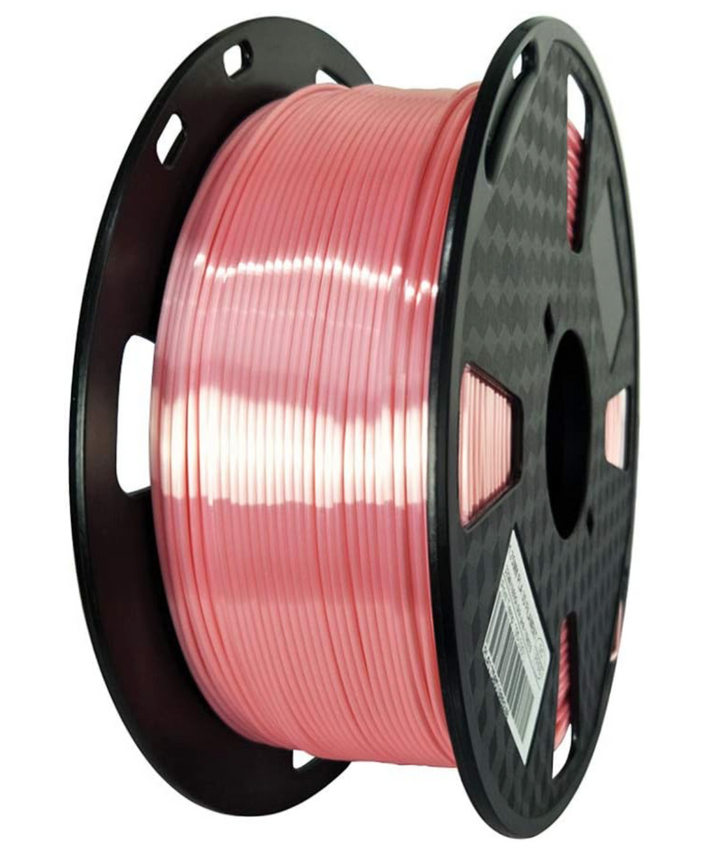 CC3D Shiny Silk Pink PLA Filament 1.75mm 1kg 3D Printer Filament FDM Printing Material Metal PLA Metallic Rose Silk PLA Pink Filament