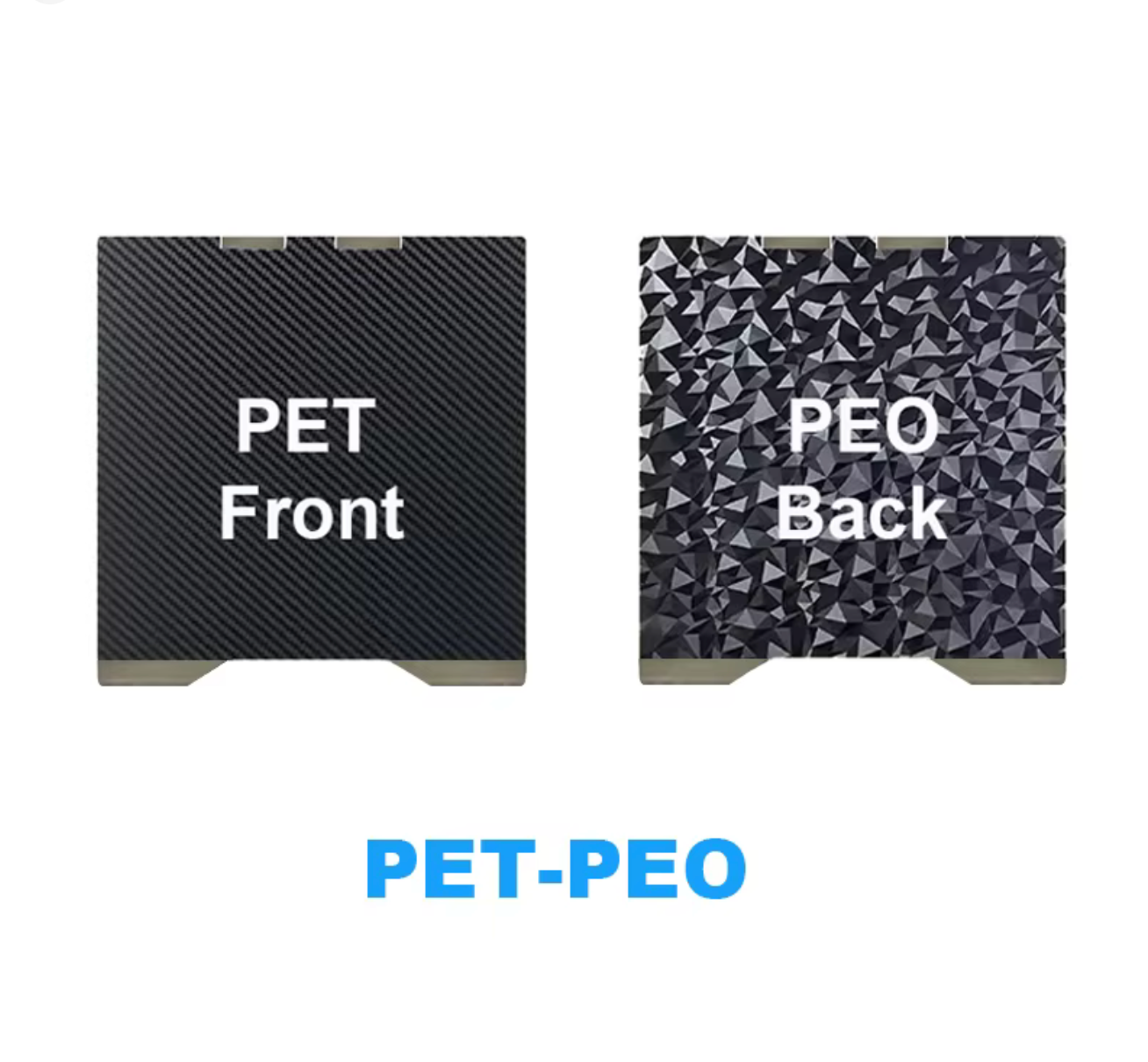 Double sided steel Hotbed Plate For Creality K2 K2 Pro 3D Printer - Various types each
