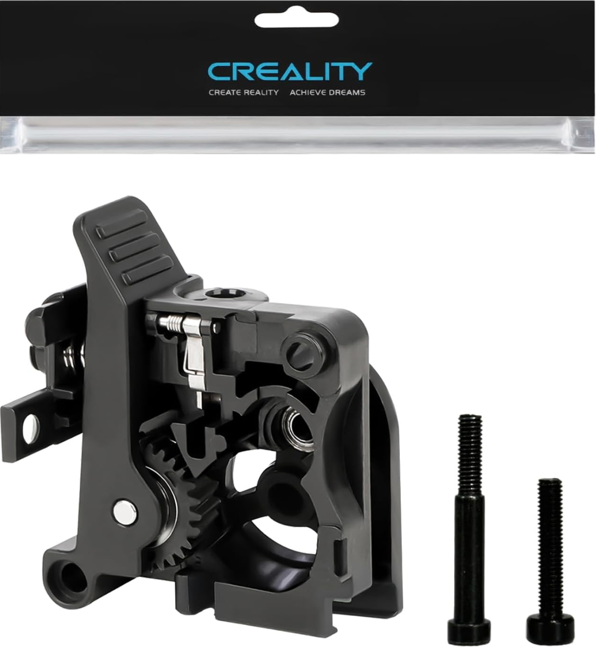 Creality Official K2/K2 Pro/K2 Plus Extruded Front Shell Kit, 3D Printer K2 Series Accessories Dual Extruder Assembly Front Shell Set
