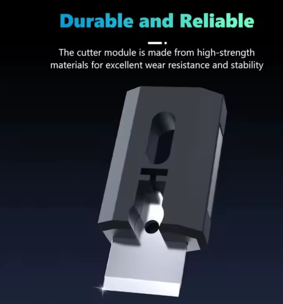 Creality K2 / K2 Plus Filament Cutter Fast Cut-off High Durability Quick Replacement x1 Cutter in pack