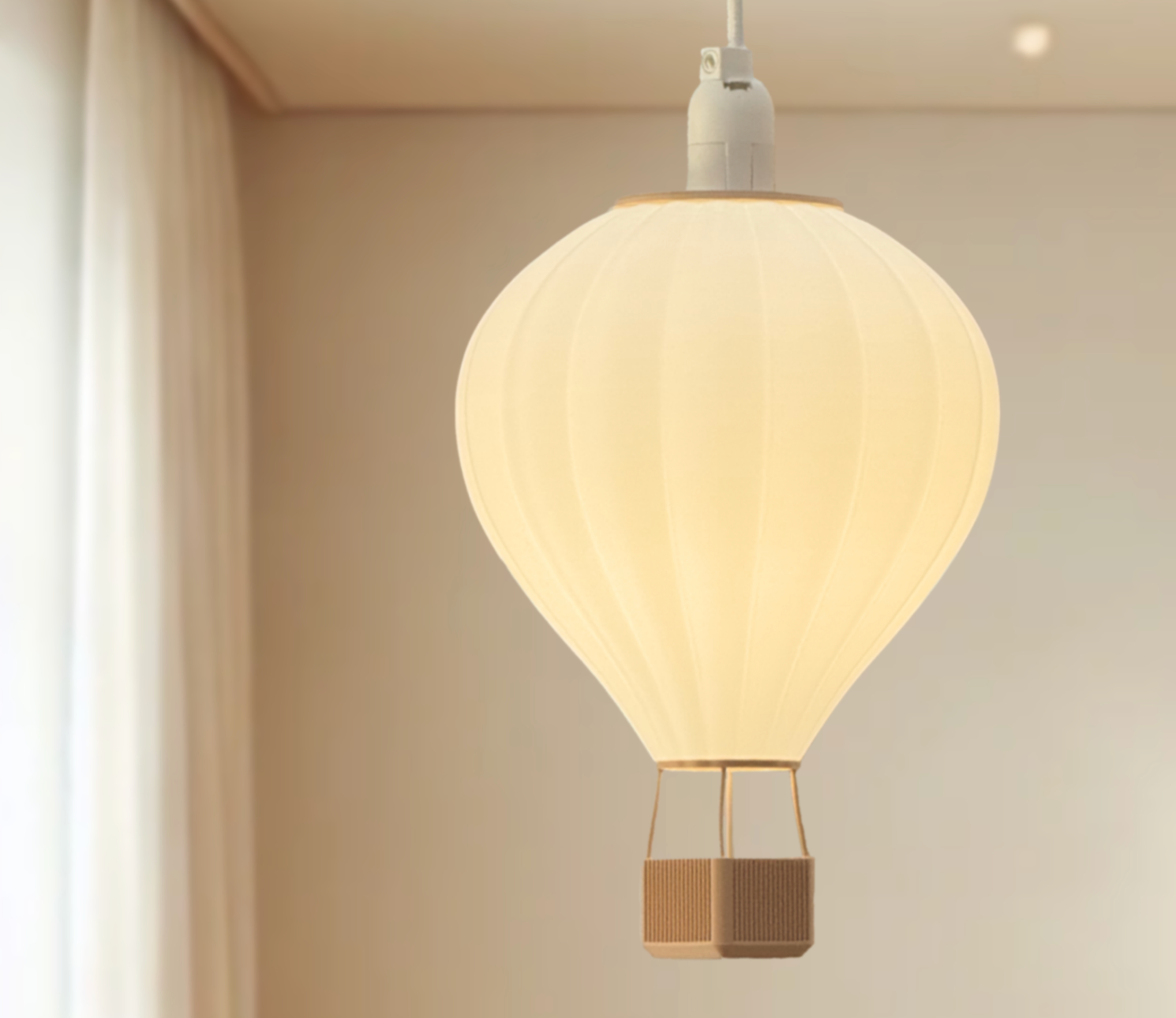 Cute Hot Air Balloon Lamp Shade / 18cm diameter - Customisable