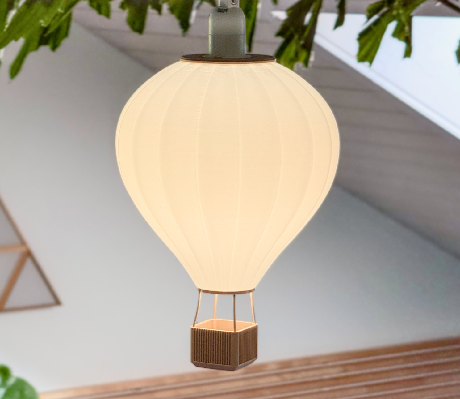 Cute Hot Air Balloon Lamp Shade / 18cm diameter - Customisable