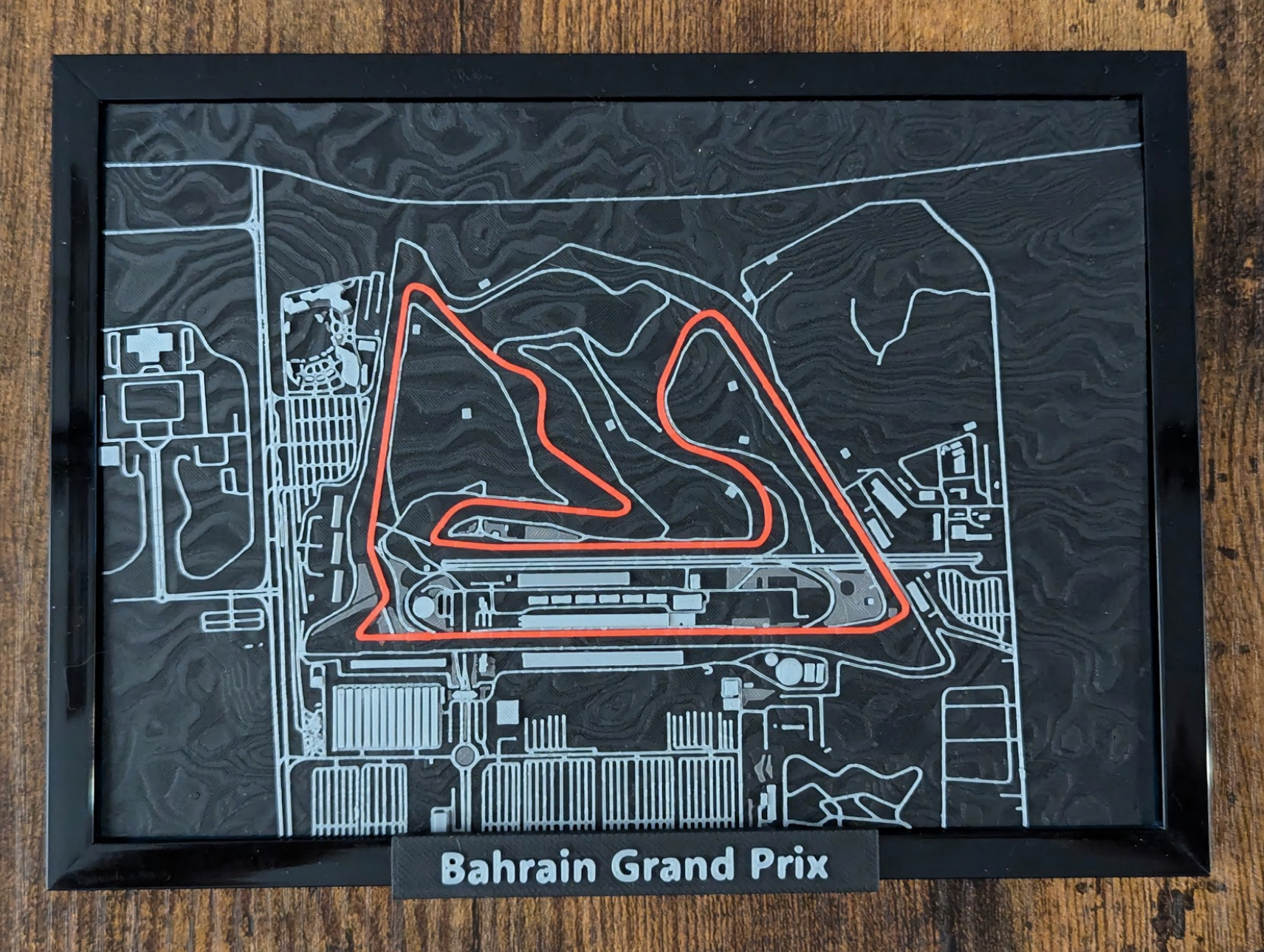 Bahrain Circuit 3D souvenir