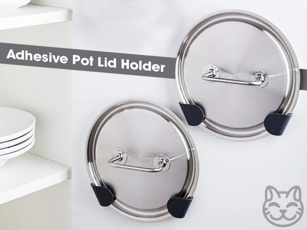 3D printed Adhesive Pan Lid Holder