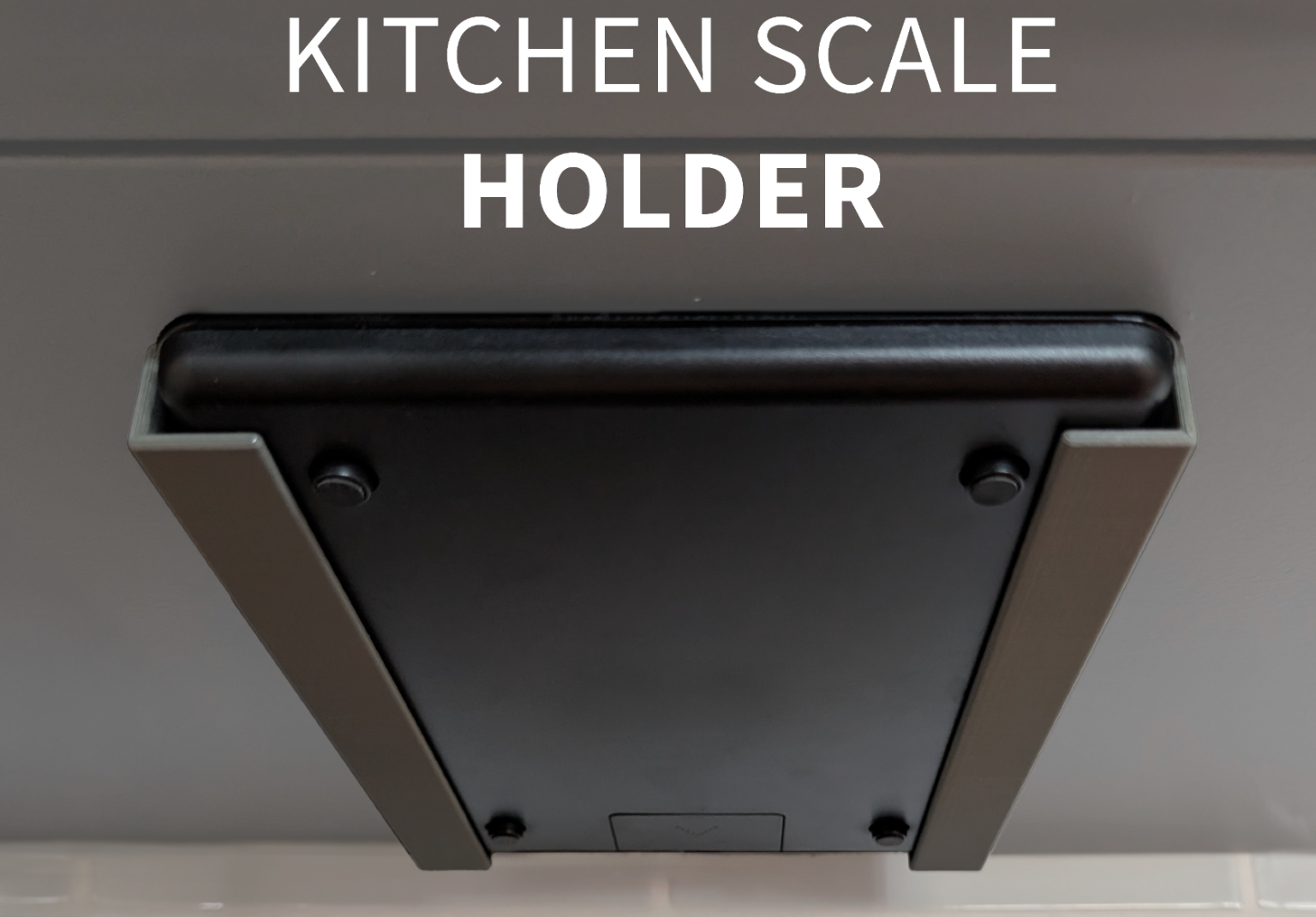 Kitchen Scale Holder
