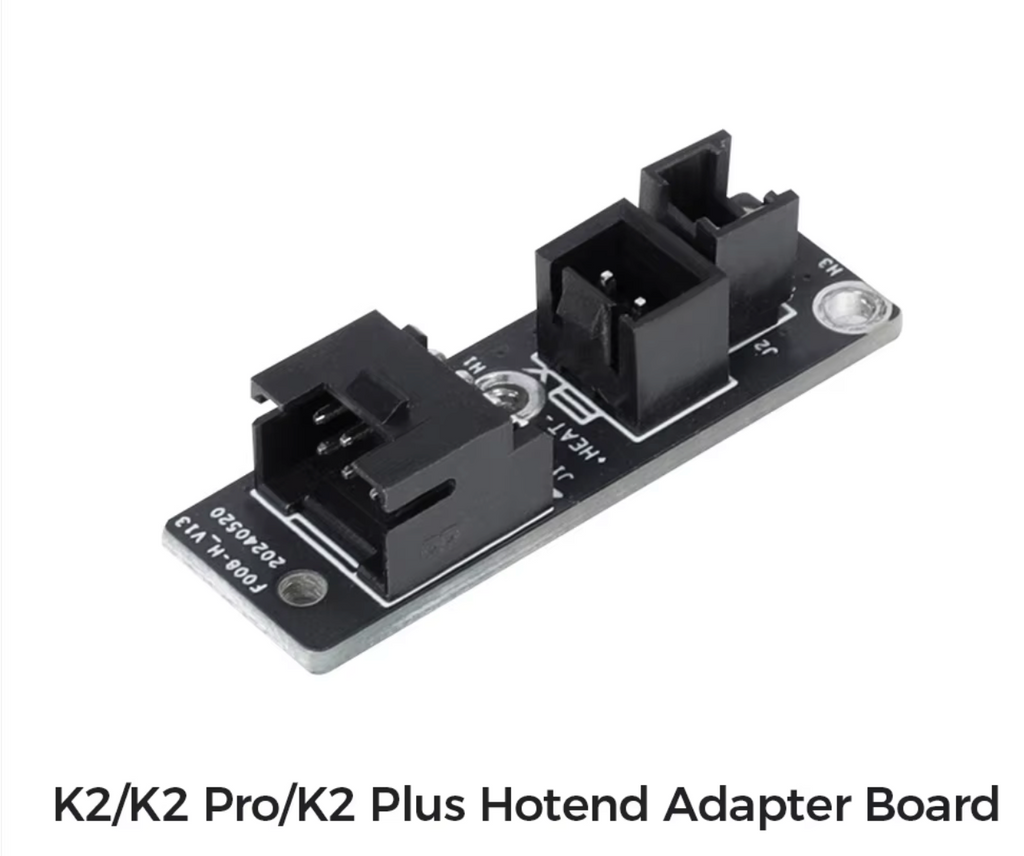 Creality K2/K2 Pro/K2 Plus Hotend Adapter Board Original Hot End Adapter Board