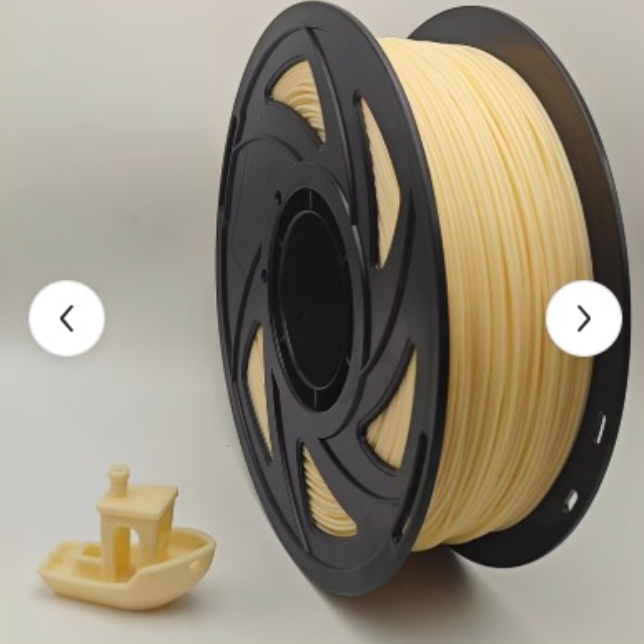 Light Beige PLA+ Matte - 1.75mm, 1kg Spool 0.02mm matte PLA