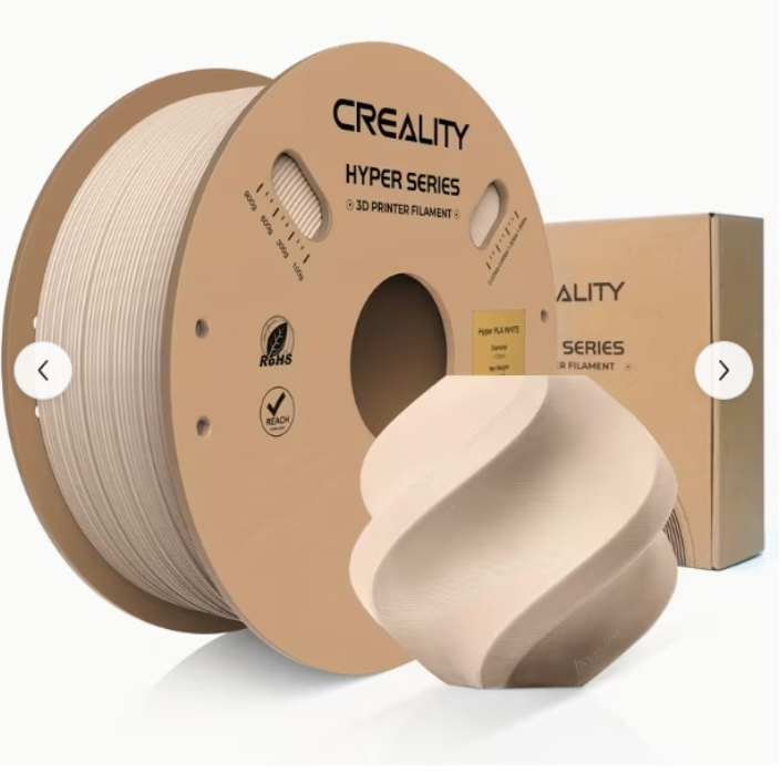 CREALITY Hyper PLA Beige - 1.75mm, 1kg Spool 0.02mm Hyper PLA