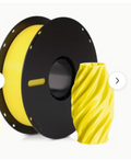 Yellow PLA Matte - 1.75mm, 1kg Spool 0.02mm matte Yellow