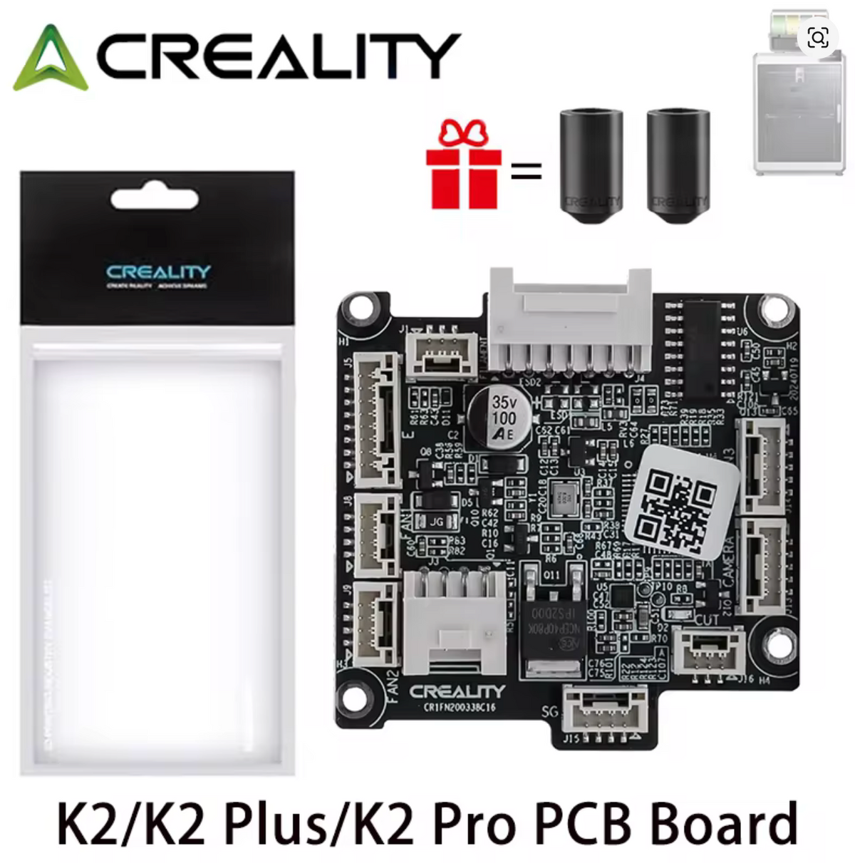 Creality K2 Original PCB Board Toolhead Board Printhead Board