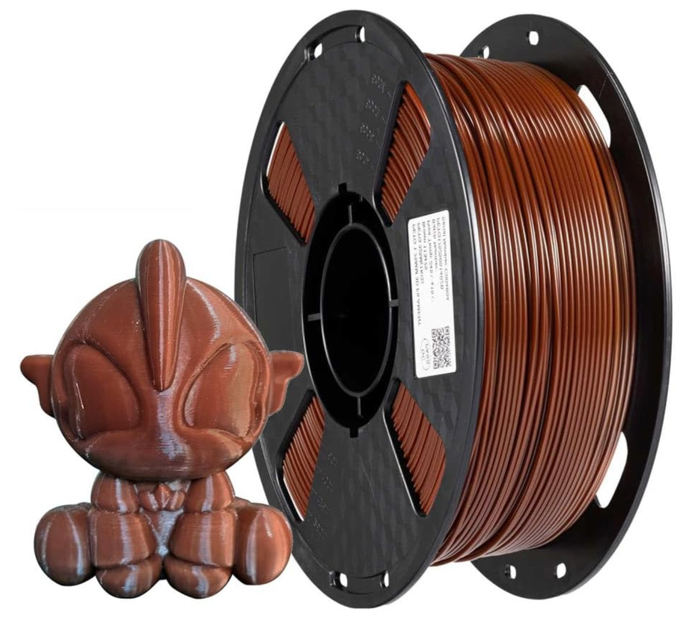 CC3D Standard PETG Filament Pink/Brown - 1kg 1.75mm FDM 3D Printer Filament